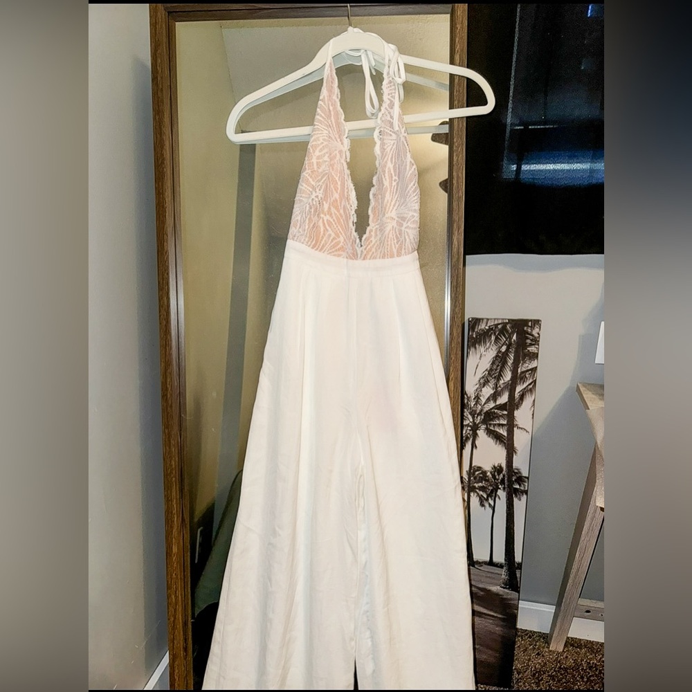 ✨BRIDES✨ White Lace Jumper